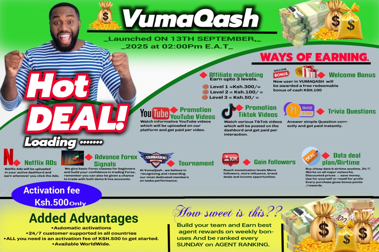 VUMAQASH AGENCIES KENYA – COMPLETE GUIDE TO JOIN & EARN WITH SMARTTECH-JOBS.COM