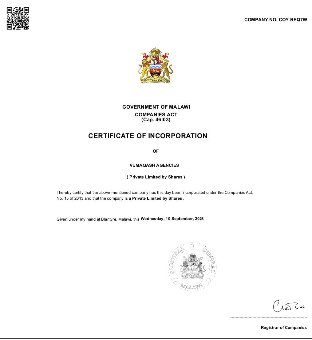 VUMAQASH AGENCIES LEGITIMACY IN MALAWI – SMARTTECH-JOBS.COM VERIFIED & REGISTERED