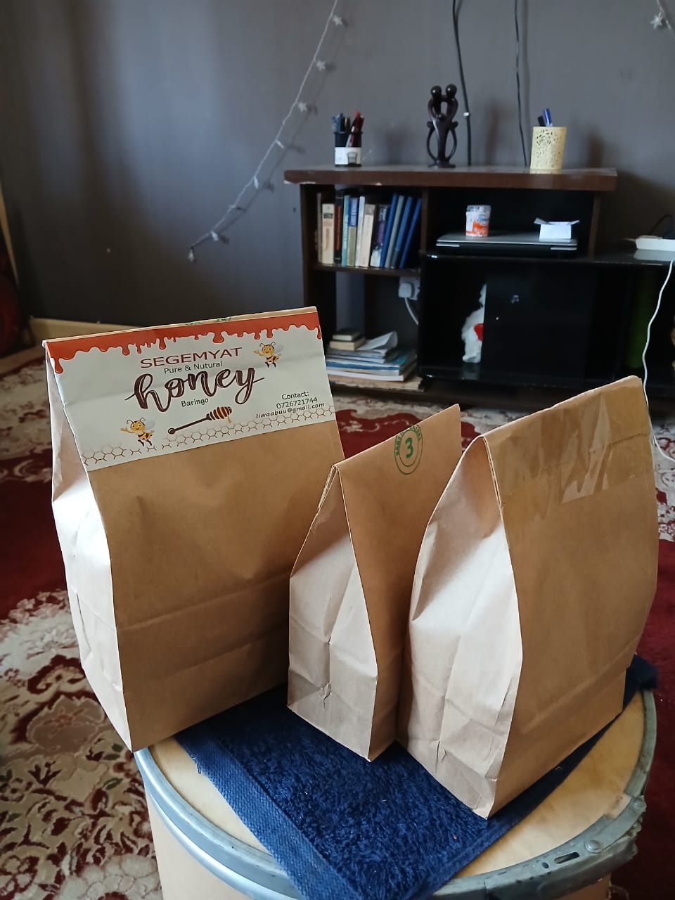 Honey harvesting in Baringo