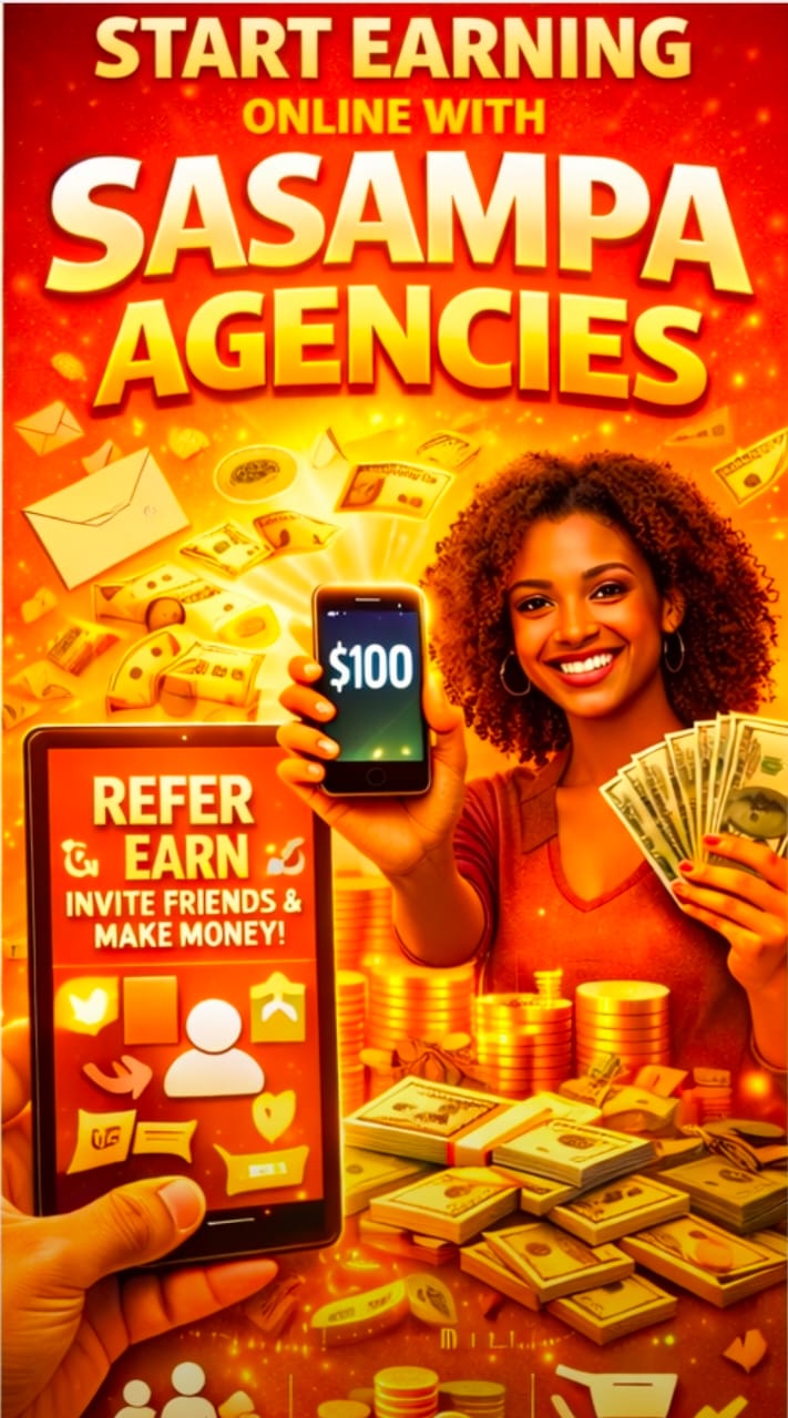 SASAMPA AGENCIES GHANA – EARN 200–500 GHC DAILY FROM YOUR PHONE EASILY